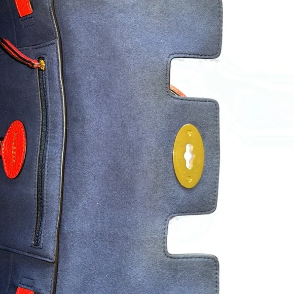 Authentic Mulberry Small Bayswater Red Leather Satchel Handbag - Picture 15 of 16